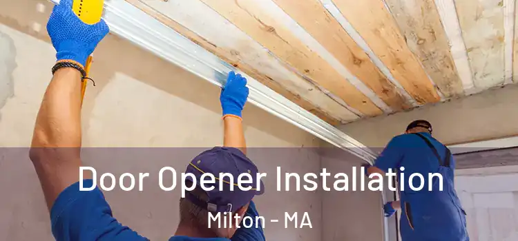 Door Opener Installation Milton - MA