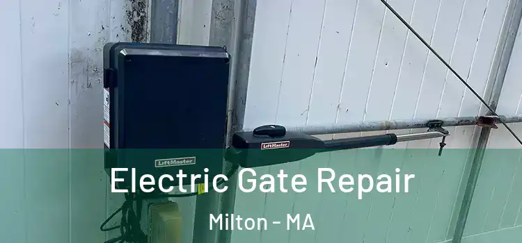  Electric Gate Repair Milton - MA