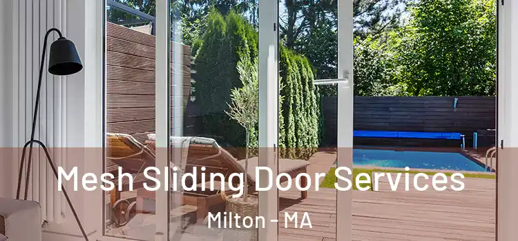 Mesh Sliding Door Services Milton - MA